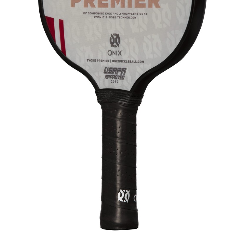 ONIX Evoke Premier Pickleball Paddle, Red, Heavy
