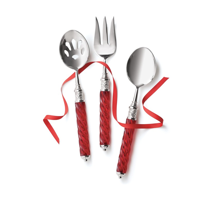 Lenox 878975 Holiday Jewel 3-Piece Serving Set