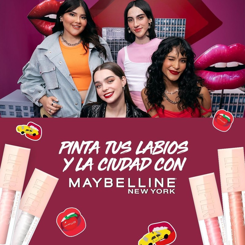 Maybelline Lifter Gloss 5 Brillos Labiales – Hidratación 4h, Ácido