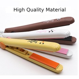 LOCAL STOCK Mini Hair Straightener and Hair Curler with Box Cover and UK Plug Adaptor