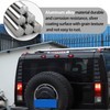 Lcojicep Car Brake Light Trim Compatible with Hummer H2 2003-2009,