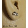 [Silver 925] 片耳 Earrings Punk Rock Gothic Crown Men's Women's;