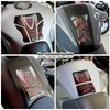 Tank Pad Motorcycle Skull Black Red Compatible with Suzuki X503702VA
