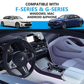 CERRXIAN ENET OBD2 RJ45 Cable, 6.6ft/2m Ethernet RJ45 to OBDII Interface Cable Car Diagnostic Coding F-Series, G-Series