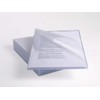 Rexel Nyrex Premium A4 Anti-Slip Document Folder, Clear Embossed, Extra