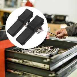 VILLCASE Concealed Toggle Latch Lock, Stainless Steel & Rubber, Shock Absorption, Compact Design, 3.81 X 1.10 X 0.78 Inch, 2PCS