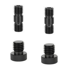 CAMVATE Juego de enchufe y conector de varilla de 15 mm con rosca M12 para soporte de hombro LWS de 15 mm - 3127