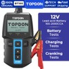 TOPDON BT100 Car Battery Tester 24V 12V Load Tester Charging
