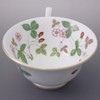 Wedgwood 1053287 Wild Strawberry Cup and Saucer (Peony) Wedding Gift