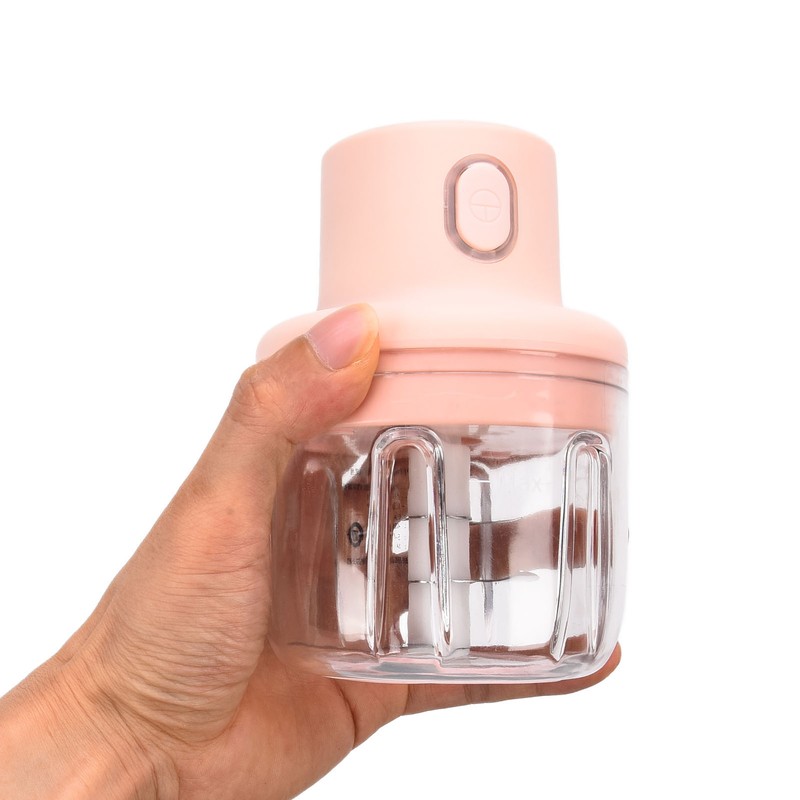 Mini Garlic Chopper Space Saving Small Size Clean Easily Simple