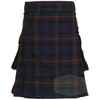 Scottish Modern Tartan Leather Straps Utility Kilts For Active Men