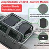 JT Sun Shade Top Roof Compatible with Jeep Gladiator Sunshade