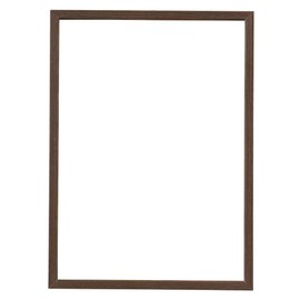 Wood Frame A4 Clear File Exclusive Frame (Black)