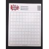 5 Ct 100 Square SCRATCH OFF Raffle Board 3 Winning