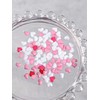 Generic 200pcs Pink Heart Resin Nail Art Charms