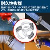 Felimoa Stainless Steel Hose Band, Adjustable, Fits Hoses with Diameter