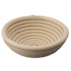 Round Bread Proofing Basket with Liner Cloth Dough Rising Rattan