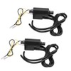 Motorcycle Ignition Coil, 2pcs Motorcycle Ignition Coil Accessories for GSF400/GSF600/GSF1200