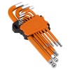 Sealey Premier 9pc Long Ball-End Hex Key Set - Imperial