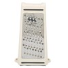 Box Grater, Cheese Grater Double Sided Removable Container Food Grater