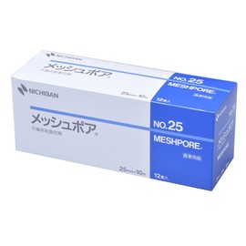 Nichiban MSP25 Mesh Pore 1.0 inches (25 mm) x 32.8 ft (10 m) Non-woven Fabric Fixing Force with Release Paper