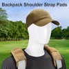 PQEUGOA 2 Pack Shoulder Strap Pad Backpack Strap Pads Tactical