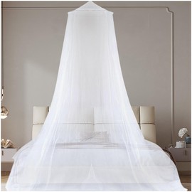 Mosquito Net Bed Canopy, Mosquito Net Bed Canopy Hanging, Bed Mosquito Net, Extra Large Bed Canopy Mosquito Protection for Double Bed, Single Bed, Mosquito Net Travel for Travel and Home