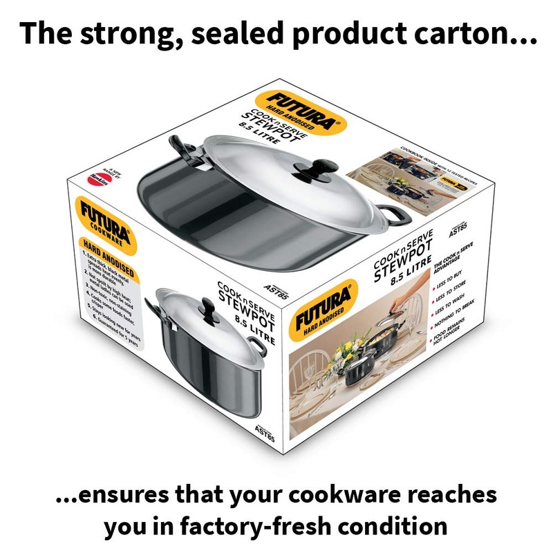 Hawkins/Futura Stewpot, 8.5 LITER, Gray