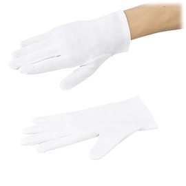 As One As Pure Cotton Smooth Gloves with Gusset, L /1-548-02