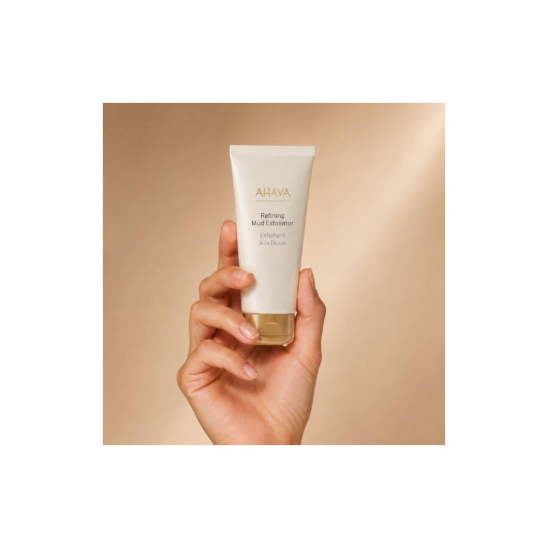 AHAVA Time to Clear Facial Mud Exfoliator, 3.4 Fl Oz