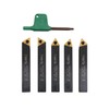 Accusize Industrial Tools 3/8 inch 5 pc Indexable Turning Tool