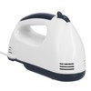 Hand Mixer Portable 7 Gears Lightweight White Stainless Steel Electric
