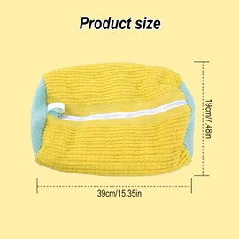 Yuragim Laundry Net Laundry Bag for Shoes Trainers, Washing Machine Shoe Large with Zip for Sneakers/Socks/Bras Multi Protection Laundry Net Laundry Bag for Washing Machine Travel Apartment Storage
