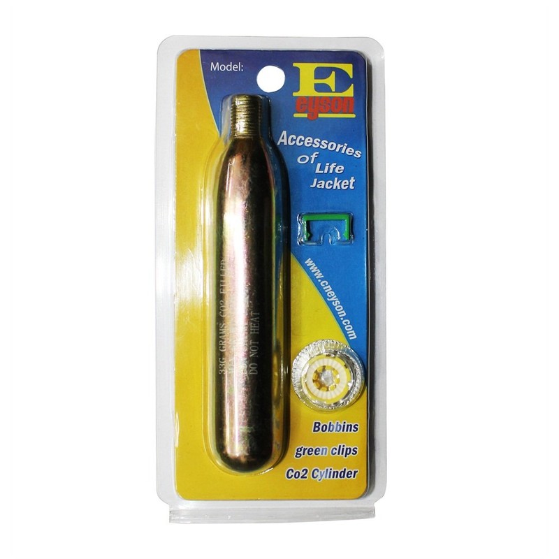 Eyson C02 Automatic Inflatable PFD-Rearming Kit Cartridge Cylinder (33G/150N/Adult)