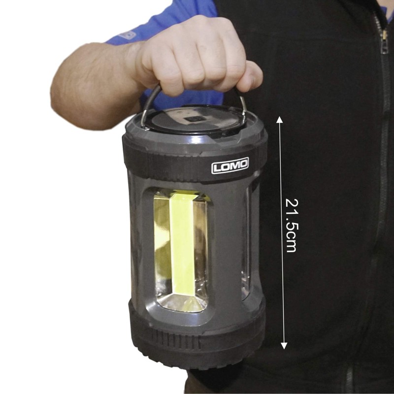 Lomo LED Camping Lantern, 4 light settings, Camping, Emergency Light-