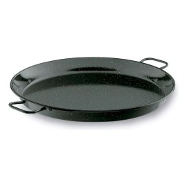 Lacor Paellera O Sarten Para Paella De Acero Esmaltado 60 Cm Lacor Color Negro