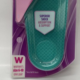 Dr. Scholl's Dr Scholls Stylish Step Flat Insoles WOMEN Sz 6-10 Extended Step For Women