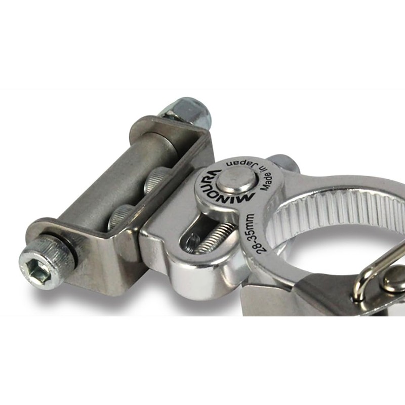 MINOURA Bicycle Seatpost Clamp for MT-800N, Silver