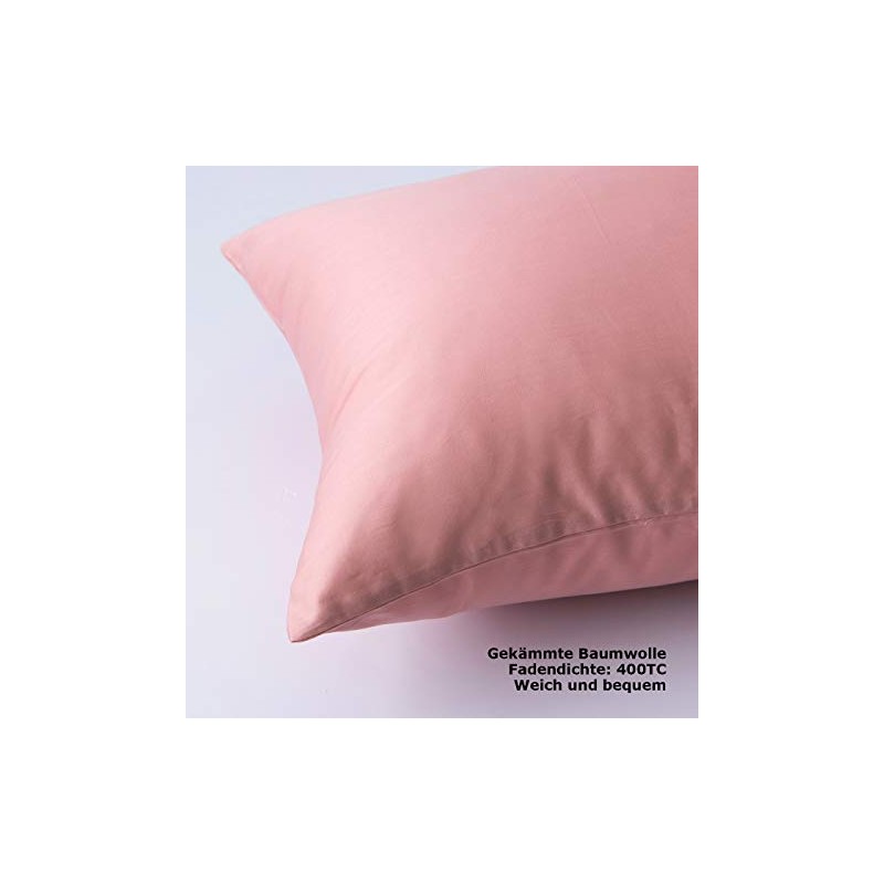 Pillowcase 40 x 80 cm, 400TC 100% Cotton, Super Soft