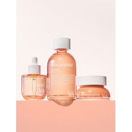 V&A Beauty Rose peptide skincare essential 3-piece set (toner + ampoule + cream) / 로즈 펩타이드 스킨케어 에센셜 3종 세트(토너+앰플+크림)