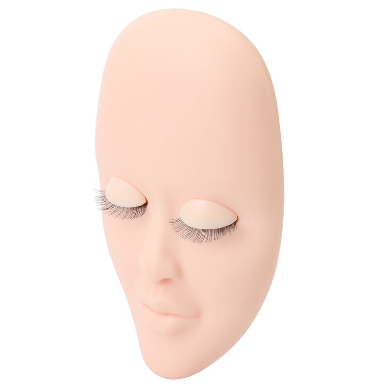 3pcs Eyelash Mannequin Head Lash Extension Training Practice Head with