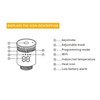 Radiator Thermostat Smart Heating Digital for Zigbee APP Remote Voice