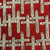 CHRISTIAN CATHOLIC LOT OF 5 Cross And 5 Rosary Centerpiece