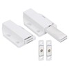sourcing map 2 Pcs Magnetic Push Latches for Cabinet Door,