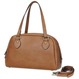 F.ZH Tote Bag, Shoulder Bag, Women's Handbag, Cross-body Mini Tote, Small, Mini Bag with Shoulder Strap, Stylish, Cute, Lightweight, Walking, Shopping, Travel, Commuting to Work, Camel