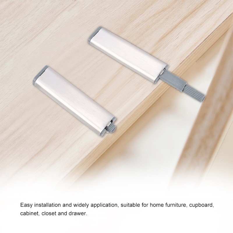 10pcs Cupboard Cabinet Drawer Closet Door Latch Push to Open