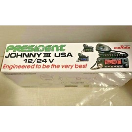 President Electronics Johnny III USA 40 Channel CB Radio