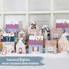 Papierdrachen DIY Advent Calendar for Crafts and Filling - Houses
