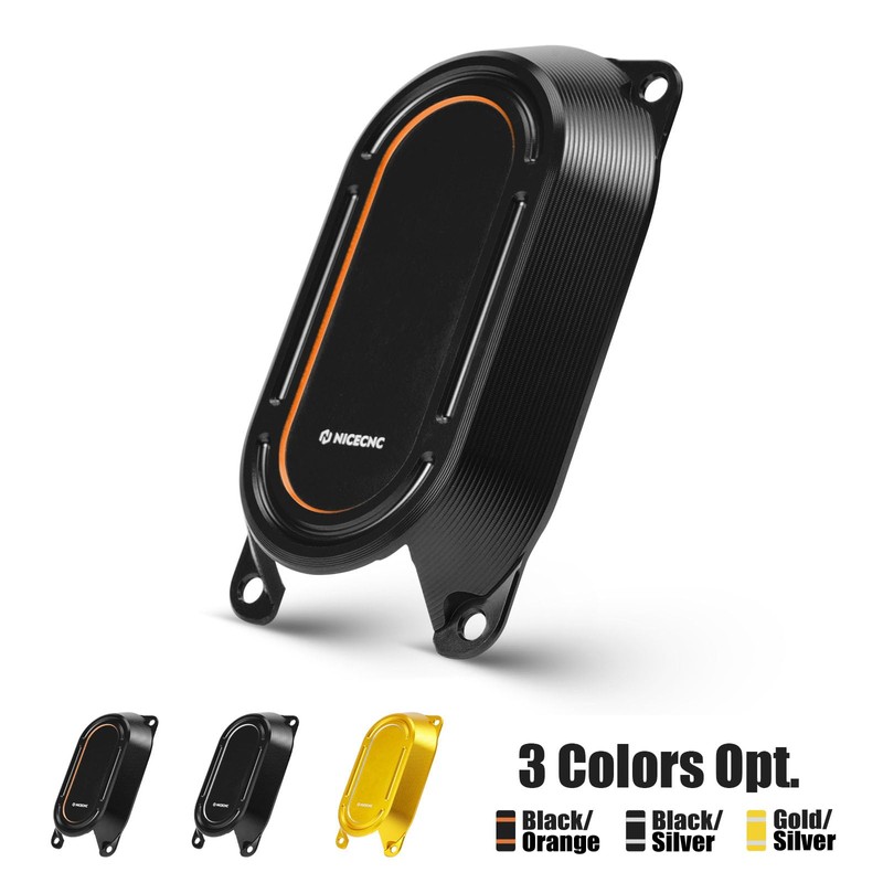 NICECNC Orange Throttle Body Side Cover for Large Gliders Throttle