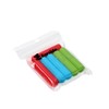 Eersida 6 Pieces Sensory Chew Pencil Toppers Set Chewable Pencil